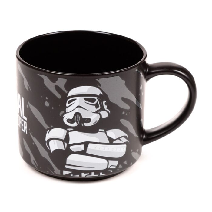 Stormtrooper coffee mug side design view