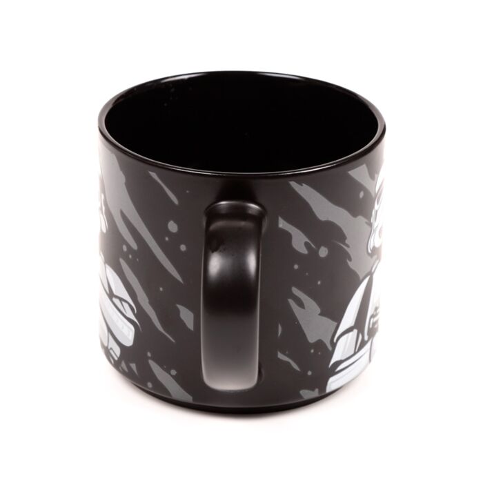 Original Stormtrooper mug handle close-up