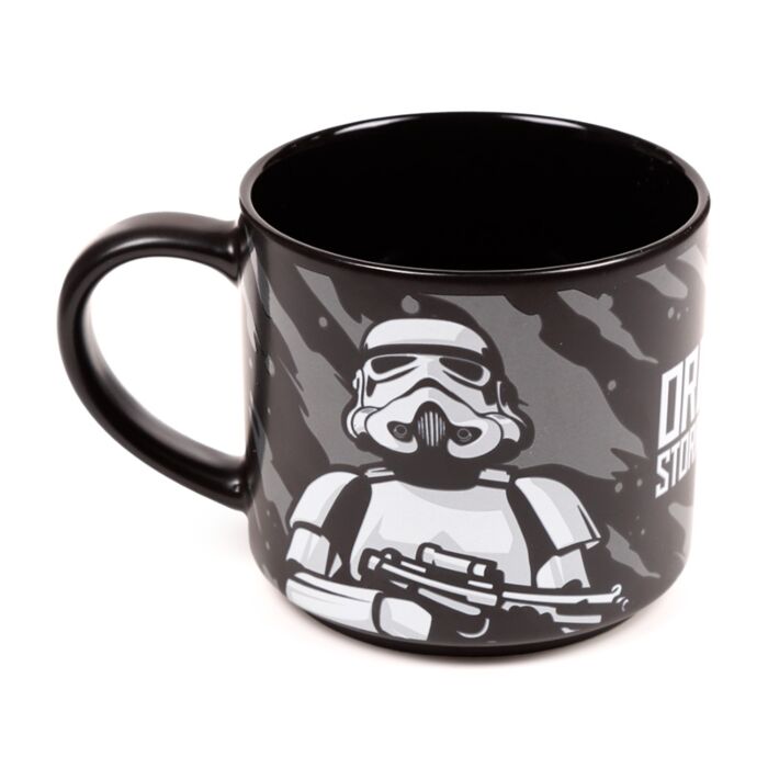 Stormtrooper mug with artwork design
