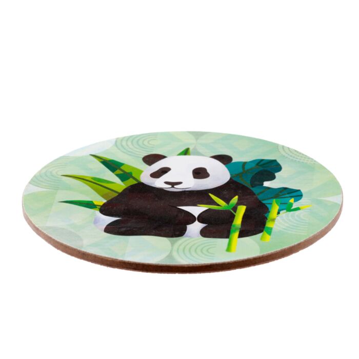 Panda Kingdom Porcelain Mug & Coaster Set