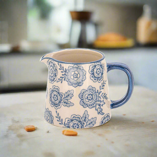 Blue Willow Milk Jug