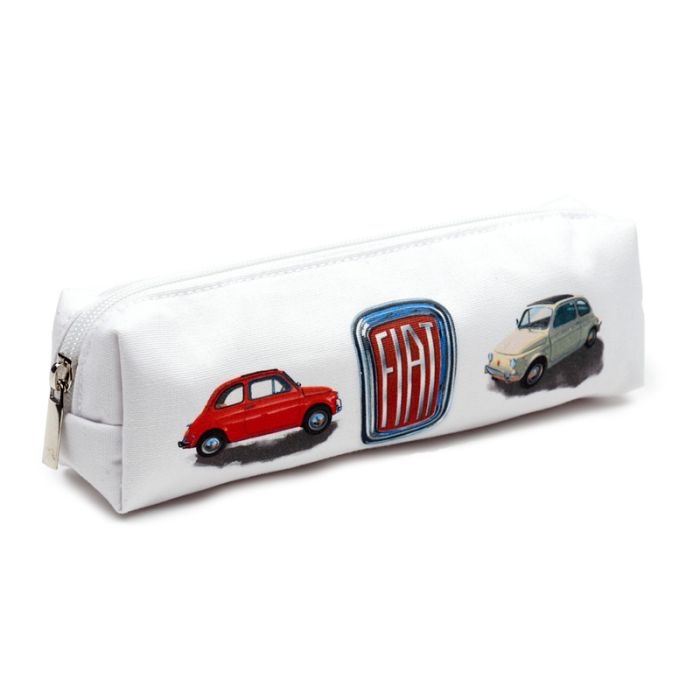 Fiat 500 Canvas Pencil Case