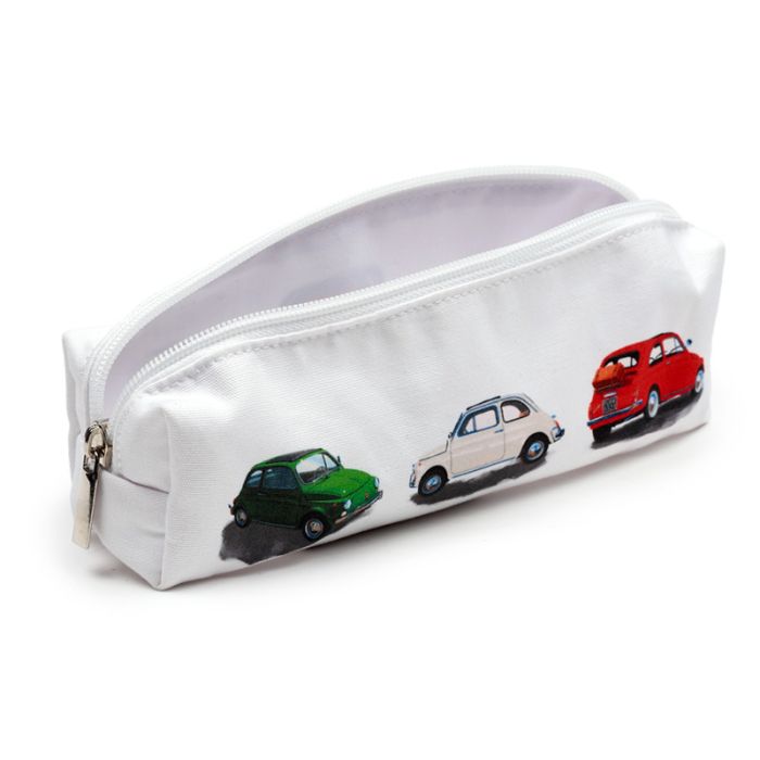 Fiat 500 Canvas Pencil Case