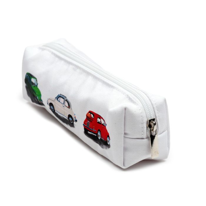 Fiat 500 Canvas Pencil Case