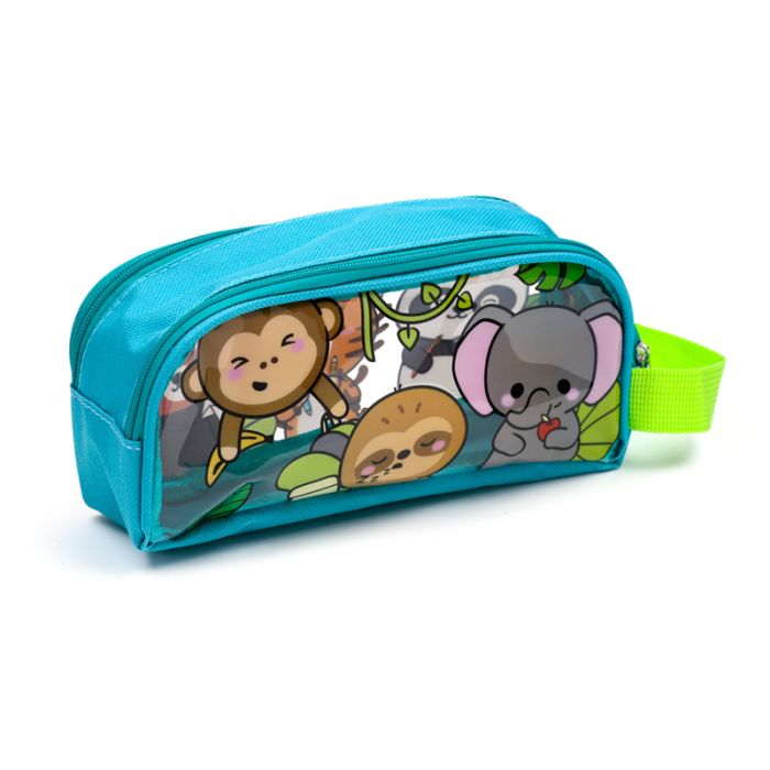 Adoramals Wild Clear Window Pencil Case