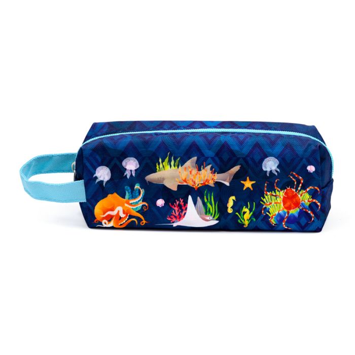 Marine Kingdom Oxford Cloth Pencil Case