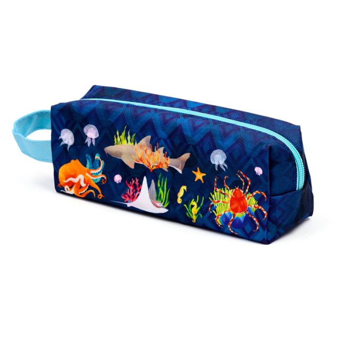 Marine Kingdom Oxford Cloth Pencil Case