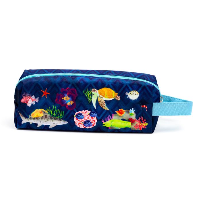 Marine Kingdom Oxford Cloth Pencil Case