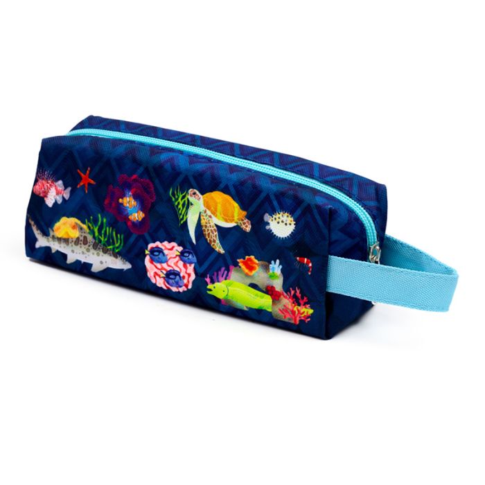 Marine Kingdom Oxford Cloth Pencil Case