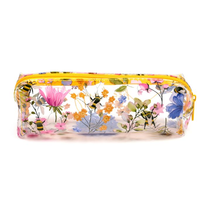 Nectar Meadows Clear Pencil Case