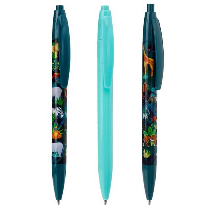 Animal Kingdom Recycled ABS Pens Set of 3