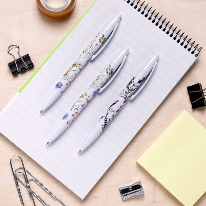 Nectar Meadows Recycled ABS Pen Set of 3