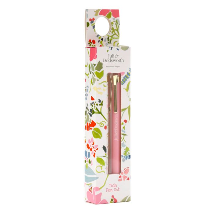 Julie Dodsworth Pink Botanical Pen Twin Set