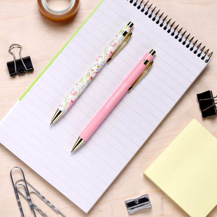 Julie Dodsworth Pink Botanical Pen Twin Set