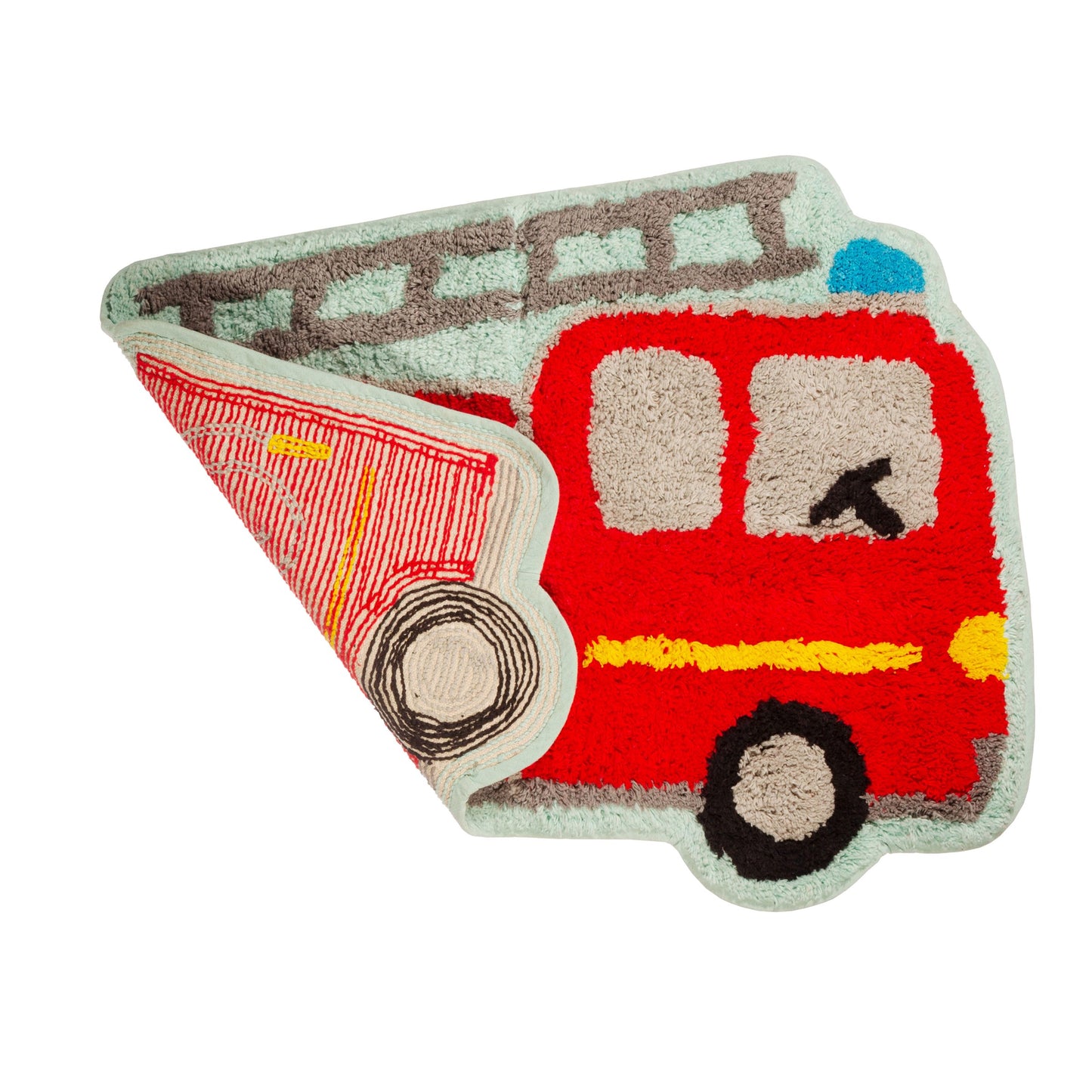 Red Fire Engine Rug