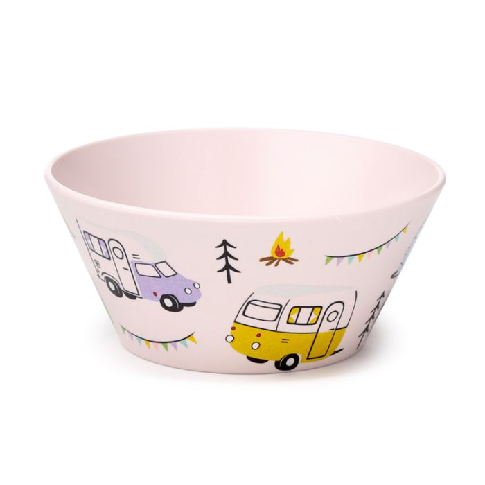 Set of 4 RPET Wildwood Caravan Picnic Bowls