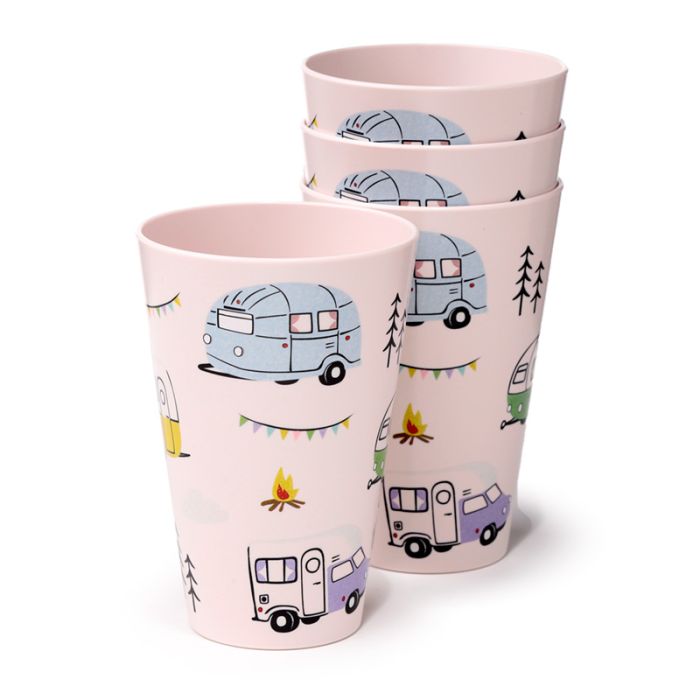 Wildwood Caravan Set of 4 RPET Picnic Cups