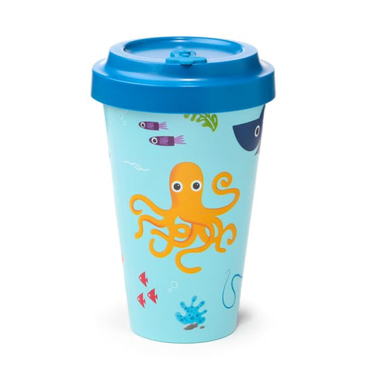 Splosh Sealife RPET Travel Cup/Mug 400ml