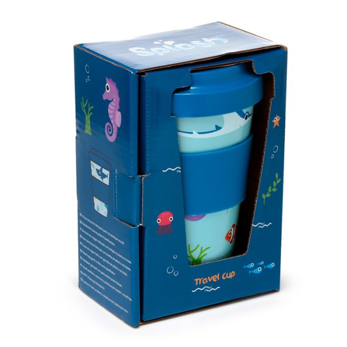 Splosh Sealife RPET Travel Cup/Mug 400ml