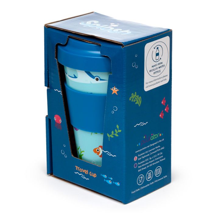 Splosh Sealife RPET Travel Cup/Mug 400ml