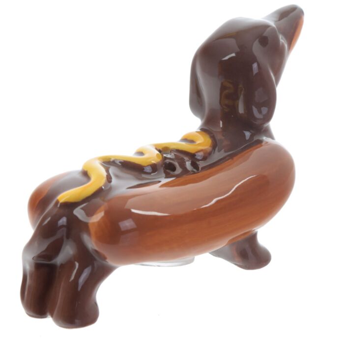 Puckator hot dog dog salt and pepper boxed gift set