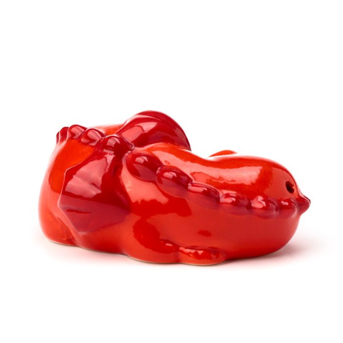 Red Dragon Ceramic Salt & Pepper Set