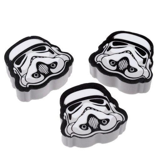 The Original Stormtrooper 3 Piece Eraser Set