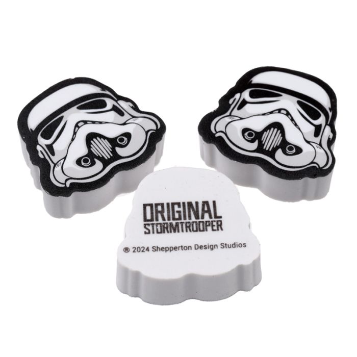 The Original Stormtrooper 3 Piece Eraser Set