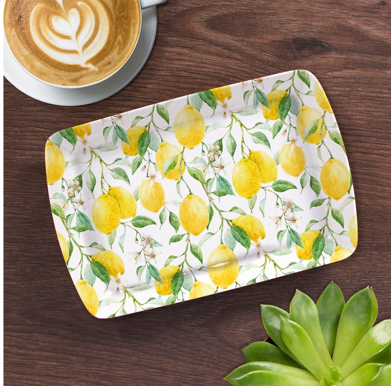 Small Lemon Grove Design Tray