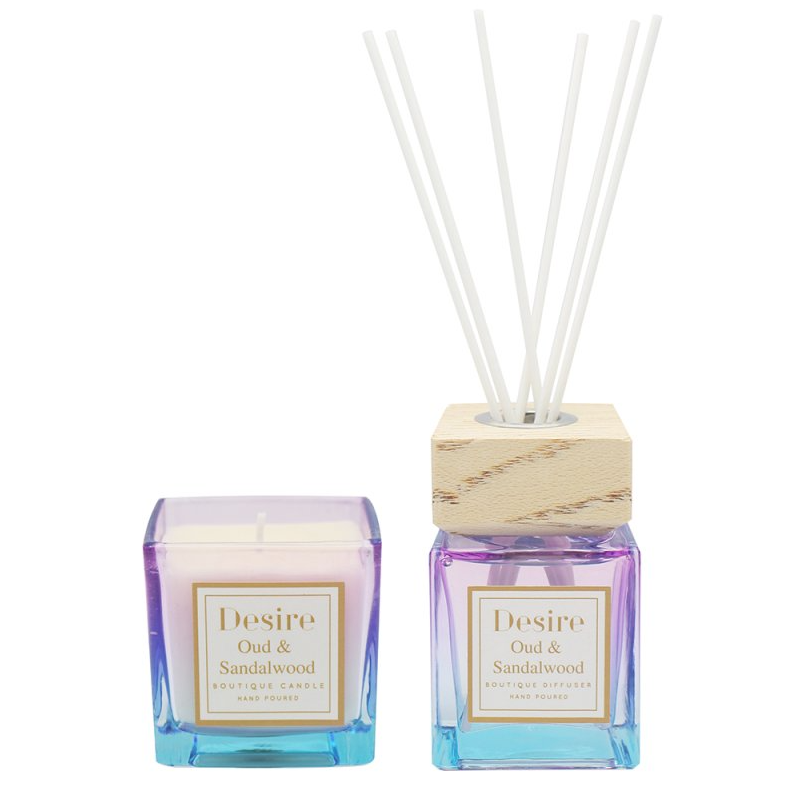 Candle and Diffuser Set - Oud & Sandalwood