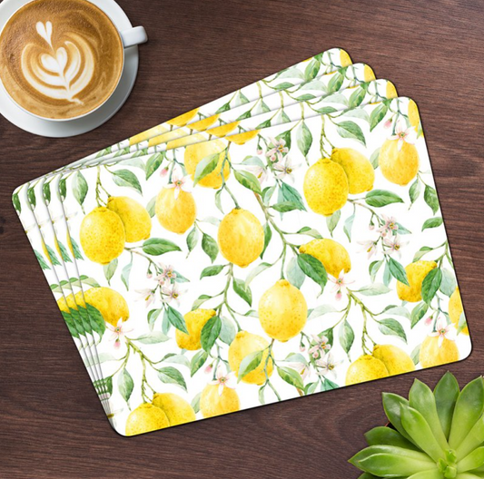 Lemon Grove Set of 4 Placemats