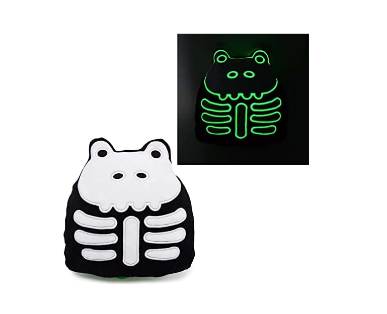 Squidglys Scratch the Adorasaurs Reversible Glow in the Dark Plush Cushion