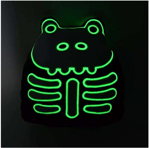 Squidglys Scratch the Adorasaurs Reversible Glow in the Dark Plush Cushion