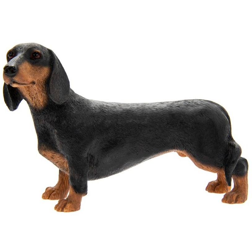 Standing Dachshund Sculpture