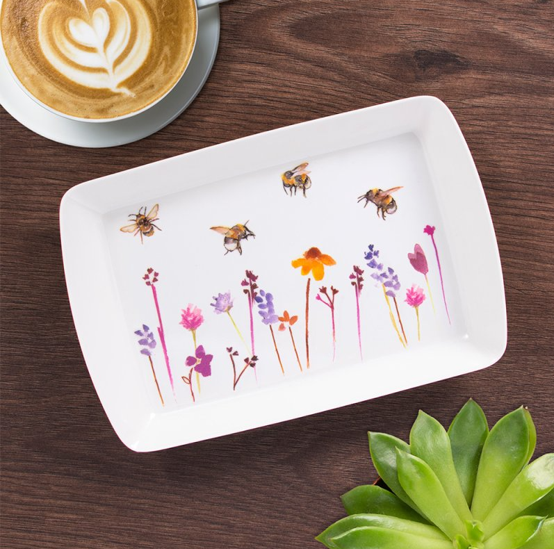 Busy Bees Small Tray