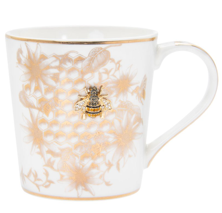 Honeycomb Bees Mug