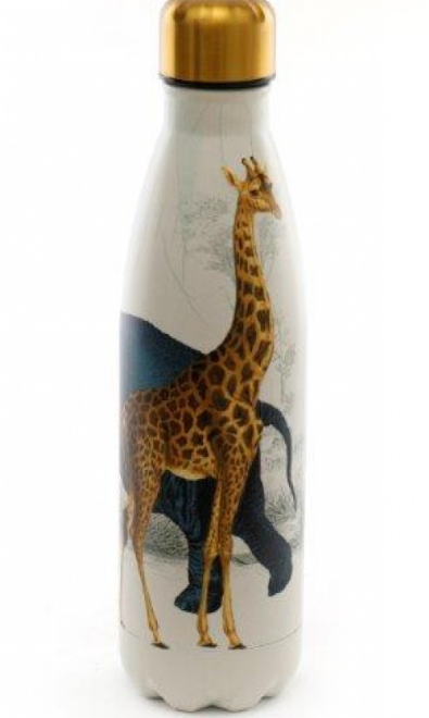 Vintage Safari 500ml Double Wall Stainless Steel Bottle