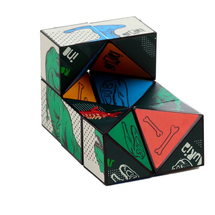 Dinosauria Puzzle Cube Toy