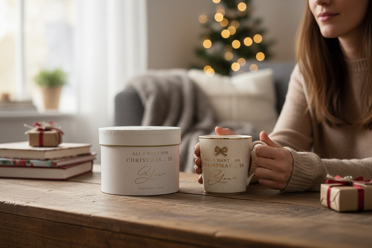 Lesser & Pavey "All I Want for Christmas Is You" Mug