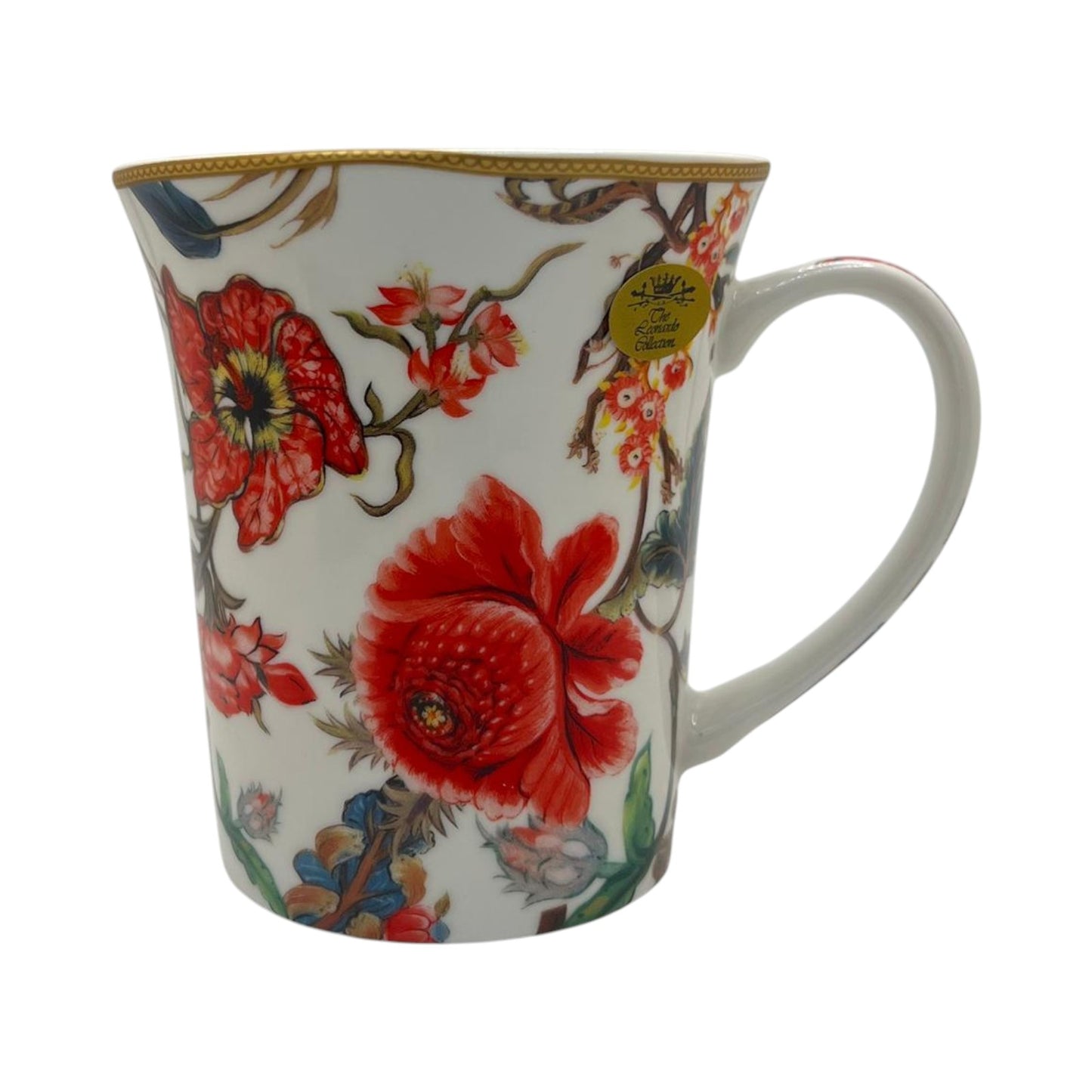 Set of 4 William Morris Anthina Mugs