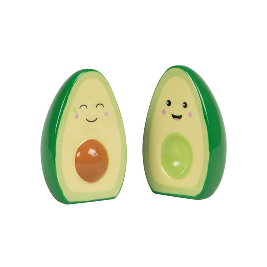 Happy Avocado Salt & Pepper Set