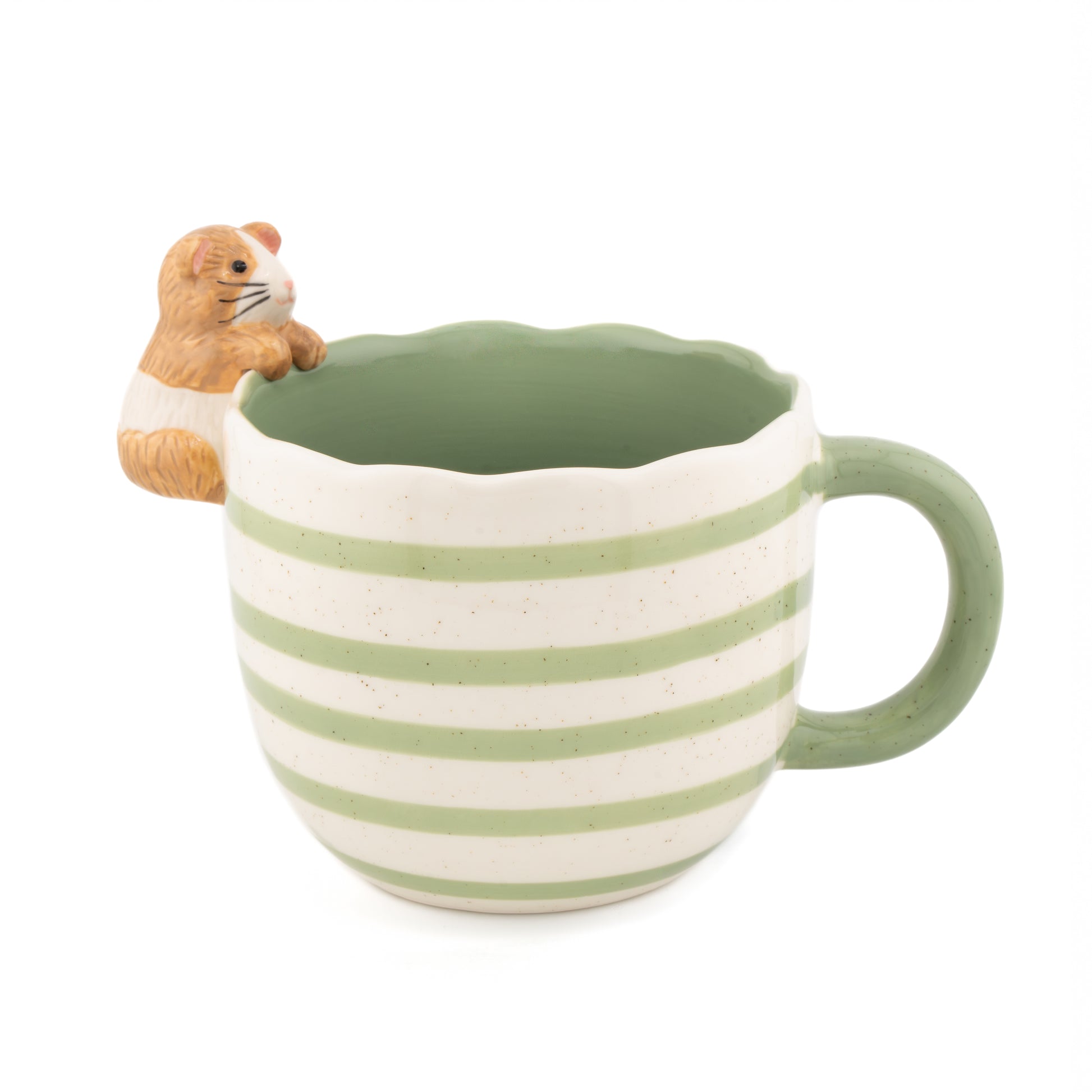 Sass and Belle peeking guinea pig mug stoneware 360ml