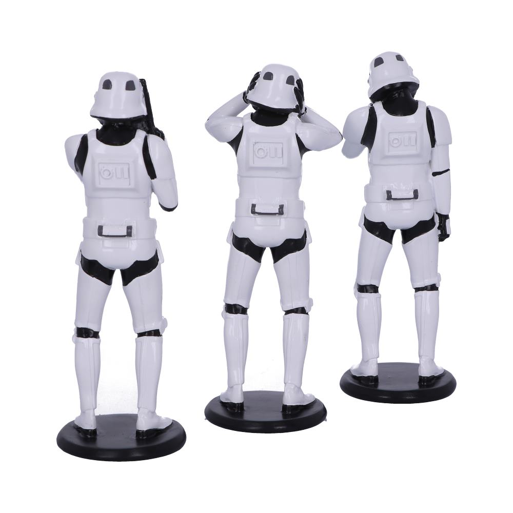 The Original Stormtrooper Three Wise Sci-Fi Figurines