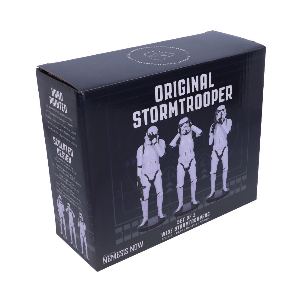 The Original Stormtrooper Three Wise Sci-Fi Figurines