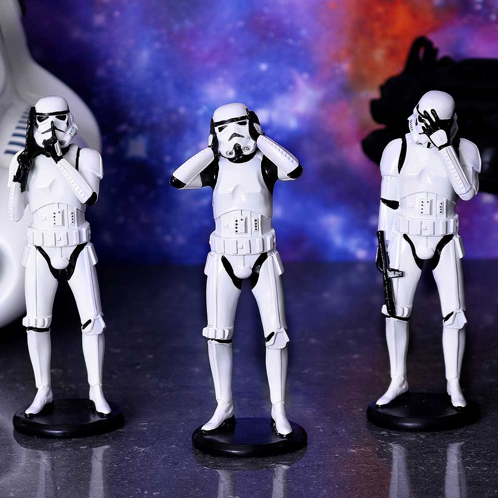 The Original Stormtrooper Three Wise Sci-Fi Figurines