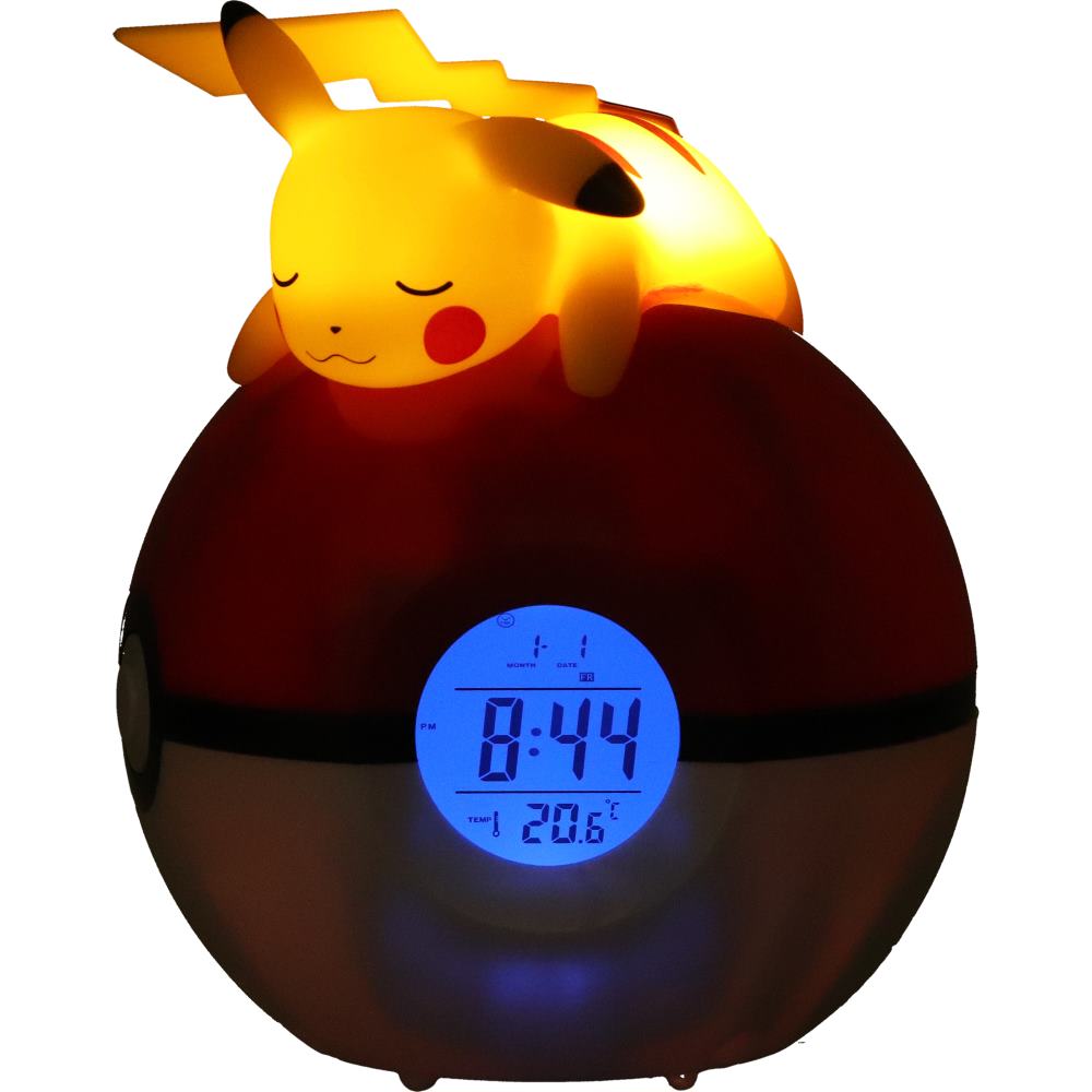 Pokémon Pikachu Light-Up FM Alarm Clock