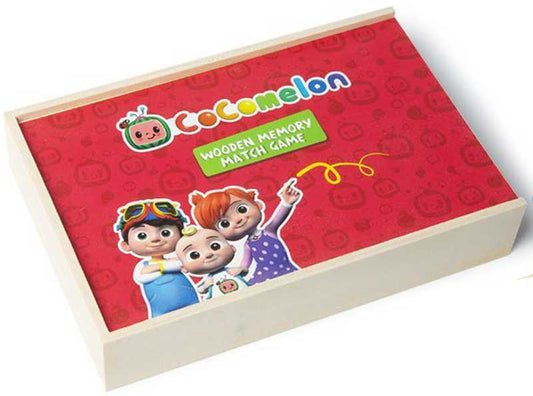 CoComelon Wooden Card Memory Match Game