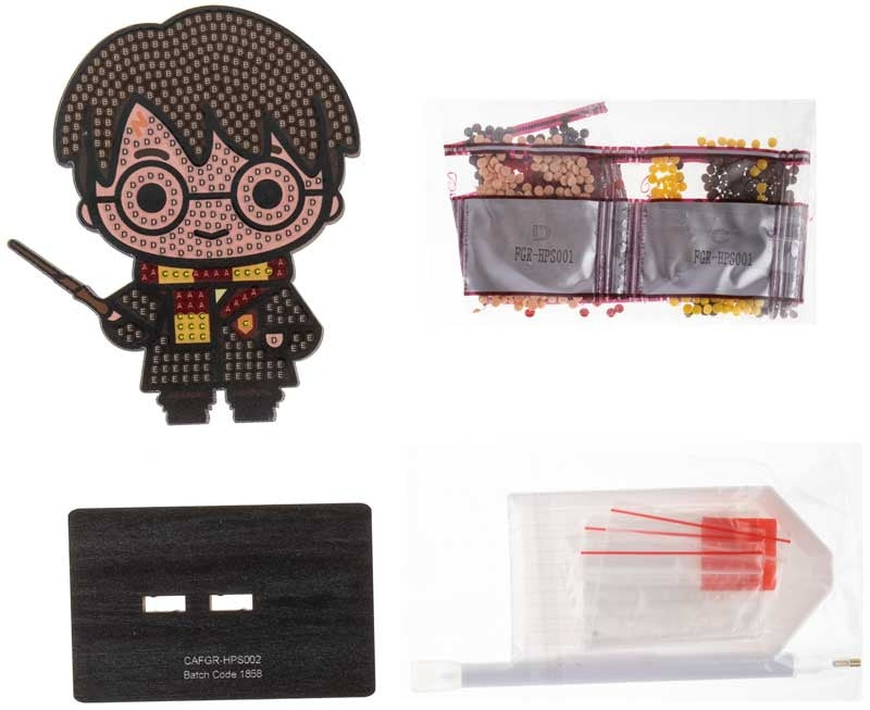 Craft Buddy Harry Potter Crystal Art Buddy Kit – DIY Diamond Painting Figure
