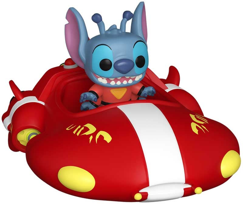 Funko Stitch in Red One spaceship collectible figure