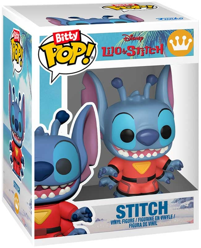 Funko Bitty Pop! Stitch vinyl figure in acrylic display case